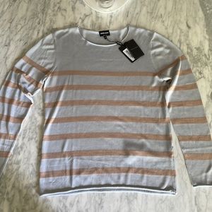 New W/Tags Giorgio Armani Light Sweater Size 50